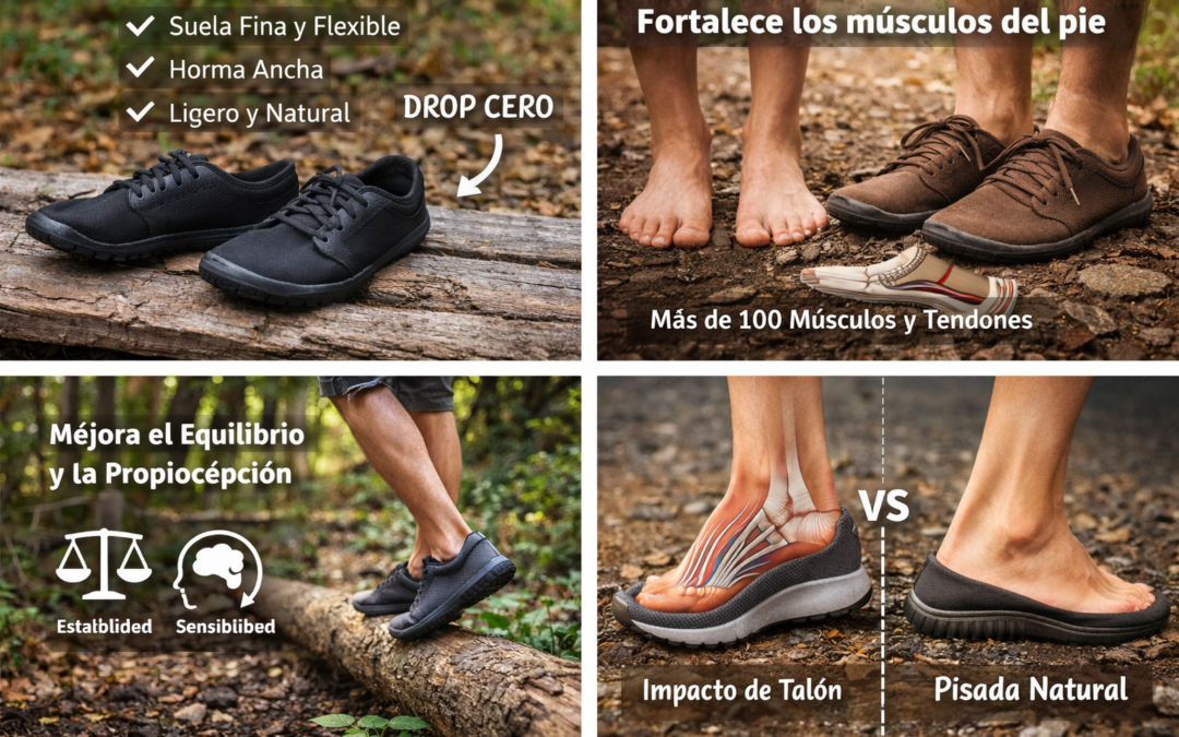 Calzado Barefoot: qué es, beneficios para los pies y por qué cada vez más podólogos lo recomiendan